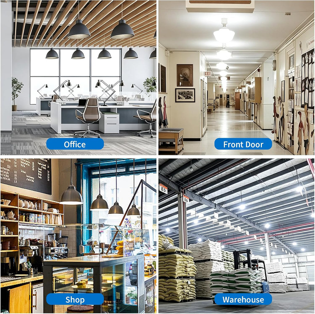 Led Corn Bulb 800W Equivalent 5000K Daylight 12000Lm Super Bright E26/E39 Base 80W Led Bulbs, Replace Metal Halide