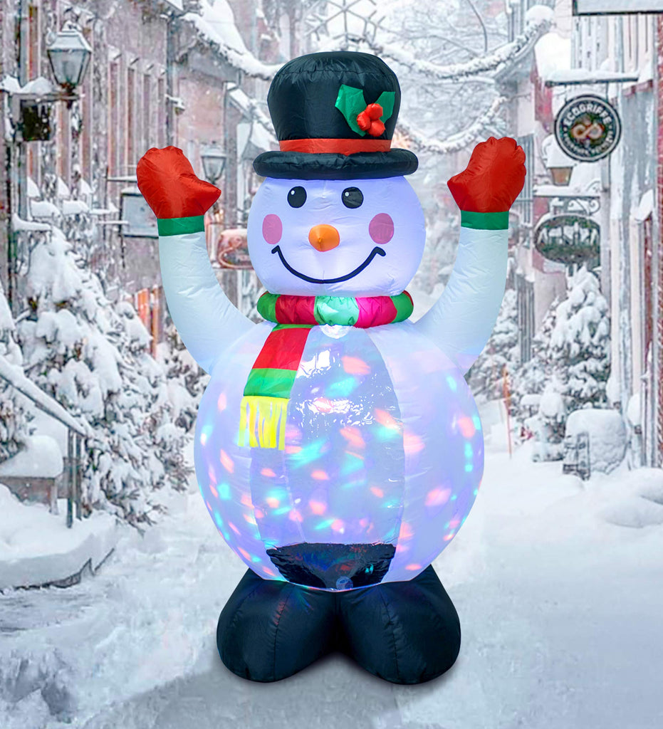 4ft Christmas Inflatable Blow up Snowman Outdoor Indoor Decoration