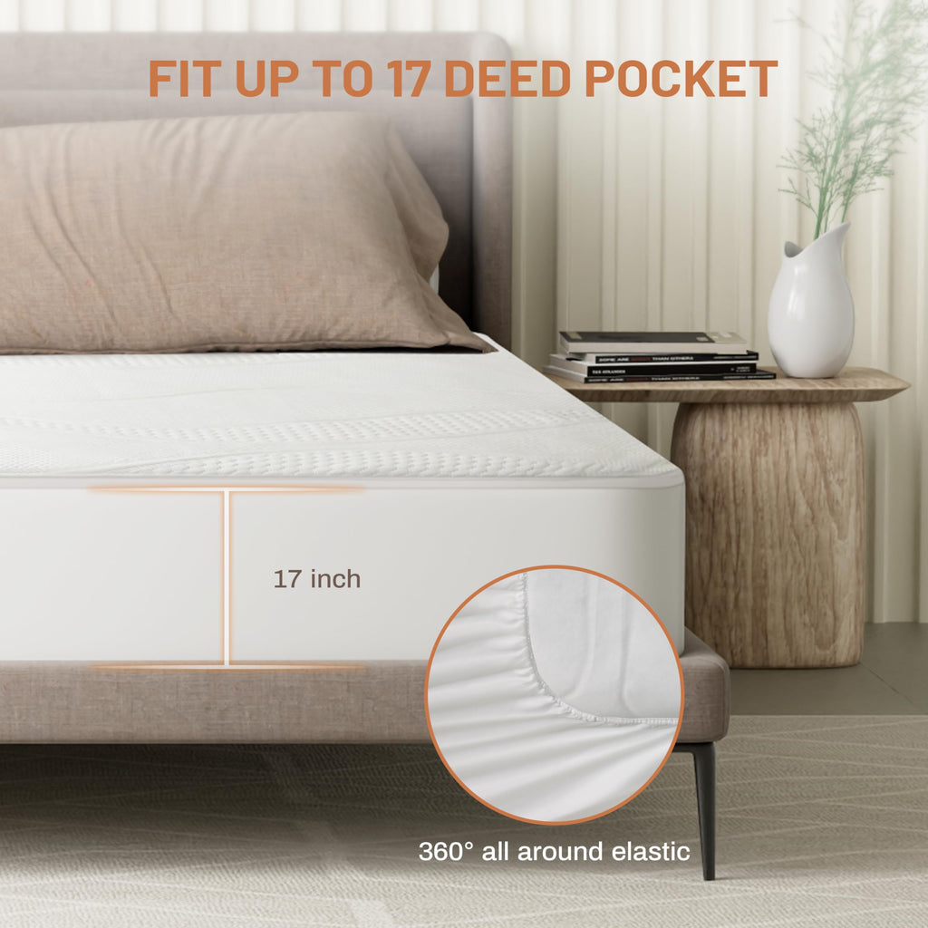 Heated Mattress Pad Twin XL Size, Bed Warmer with One Controller