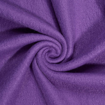 Solid Polar Fleece Fabric Anti-Pill 60" Wide by The Yard Many Colors (Purple)
