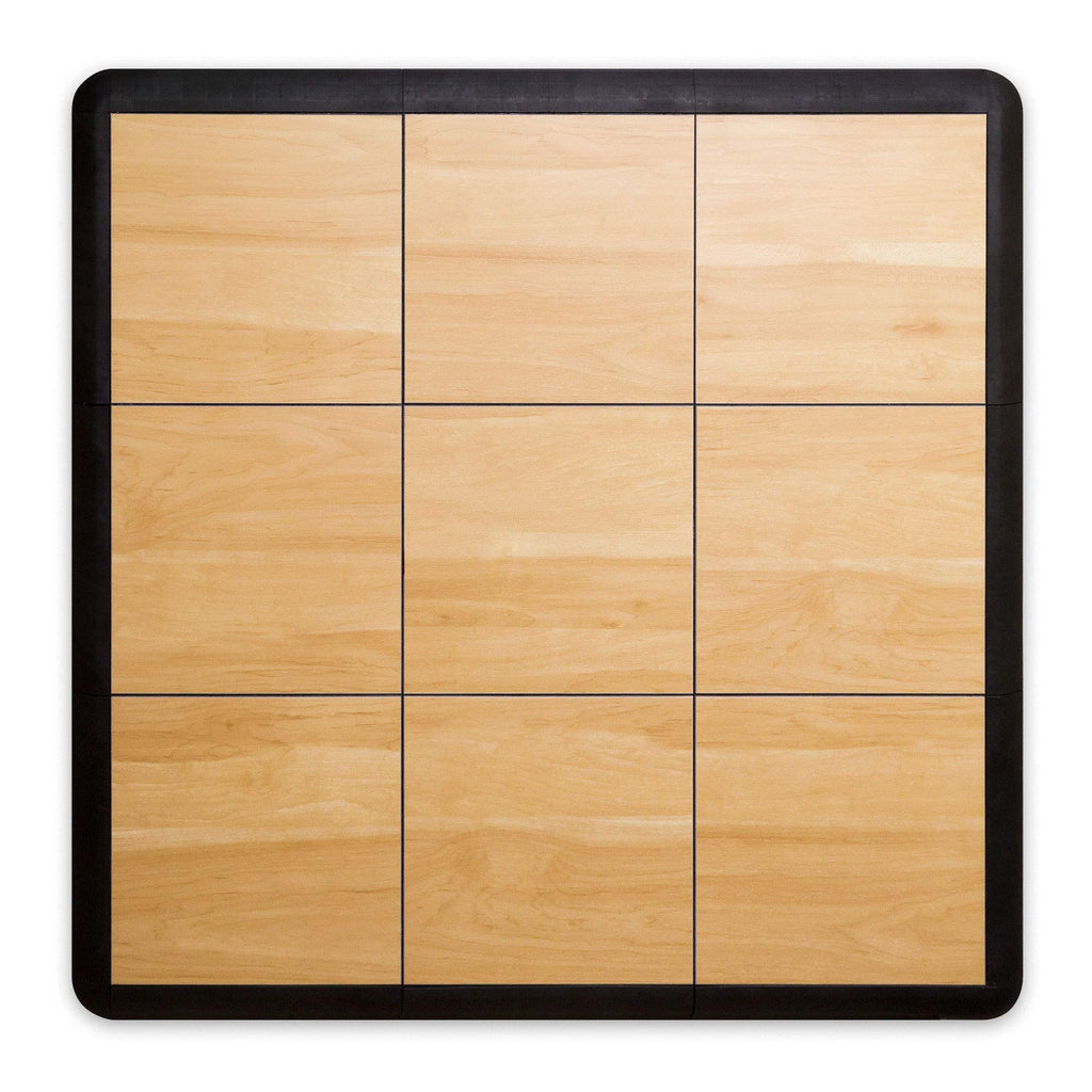 3X3 Modular Dance Floor Kit (3' x 3'), 21 Piece (Light Maple)