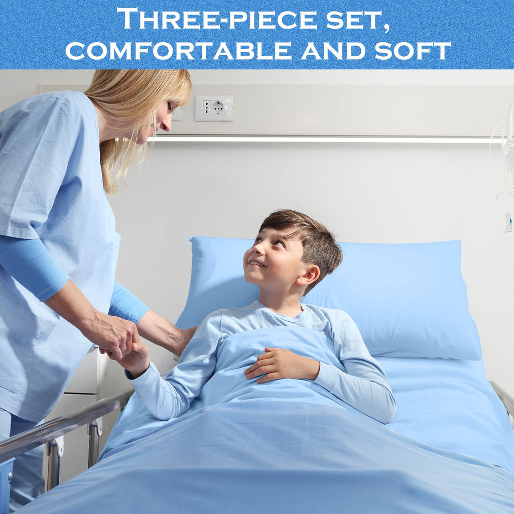 6 Pack Hospital Bed Sheets Set Elastic Jersey Nursing