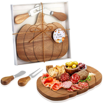 1 Set Fall Pumpkin Charcuterie Boards, Mini Cheese Board Gifts