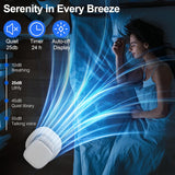 41" Portable Air Conditioners, 120° Oscillating Cooling Fans that Blow Cold Air with 24H Timer,4 Modes&3 Speeds
