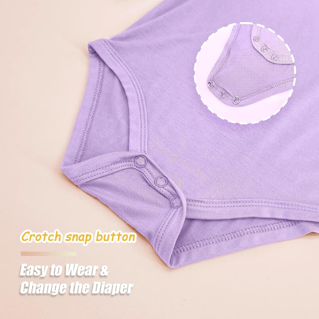 Rayon From Bamboo Baby Long Sleeve Bodysuits Boy Girl Clothes