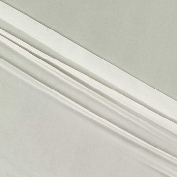 Power Stretch Mesh Fabric Off White, Fabric by the Yard