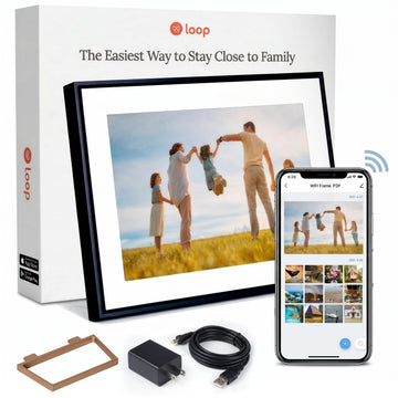 WiFi Digital Picture Frame 10.1" Touchscreen Electronic Photo Video