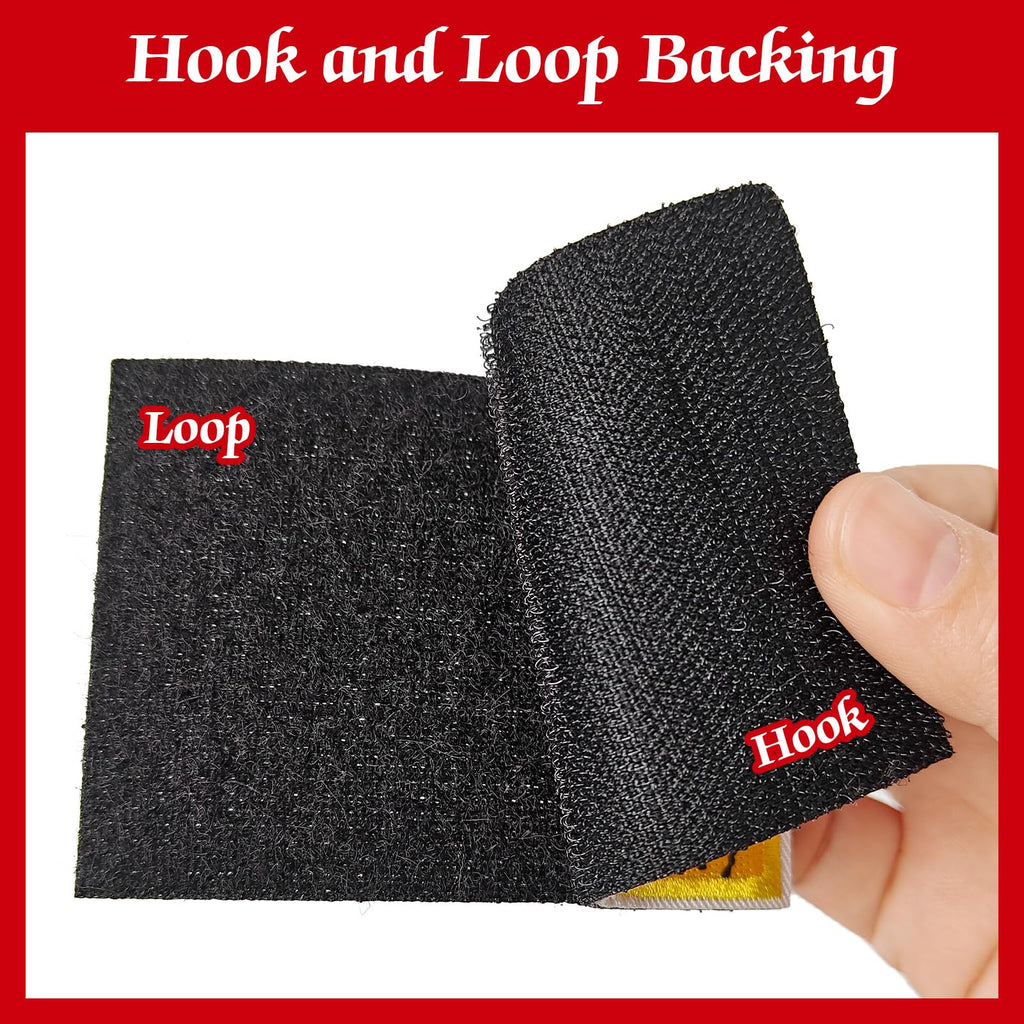 20 Pieces Random Funny Patches, Hook and Loop Humorous Funny Embroidered Meme Morale Patch, DIY Applique Accessories