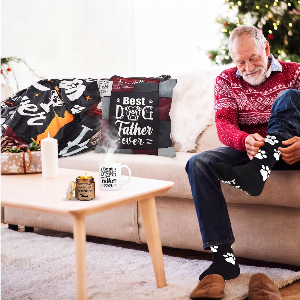 11 Pcs Dog Dad Gifts for Men Dog Lover Gift Set Birthday Gifts
