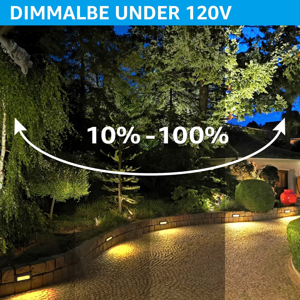 Update 5CCT LED Step Lights, 120V-277V, Oil Rubbed Bronze