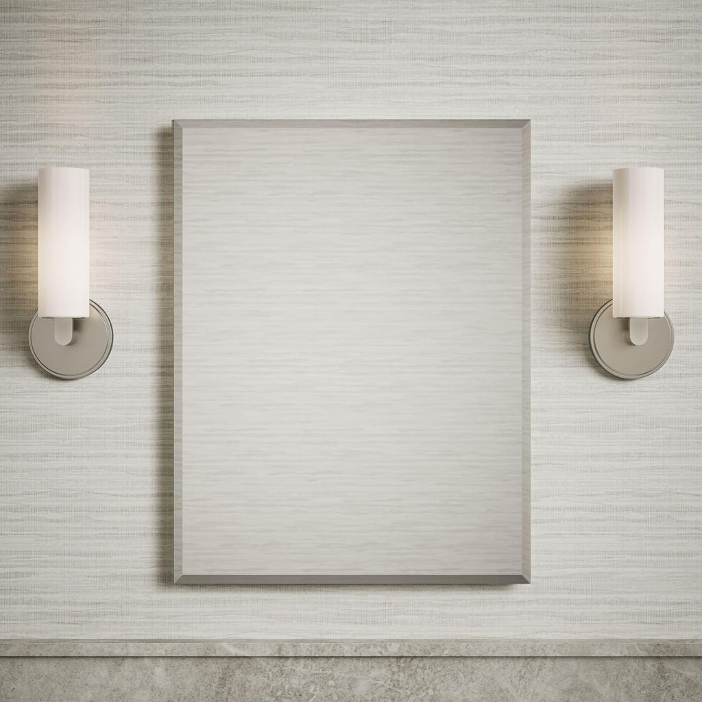 Frameless Bathroom Mirror Medicine Cabinet, 20 in x 26 in