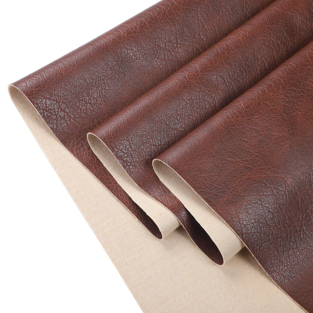 Faux Leather: Soft Vinyl Upholstery Leather 54" x 36"