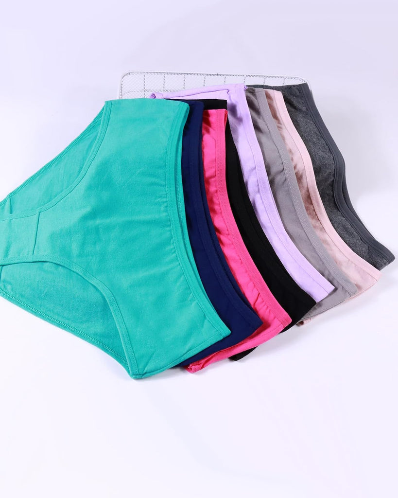 Teen Girls Underwear Cotton Brief Soft Panties 8 pack