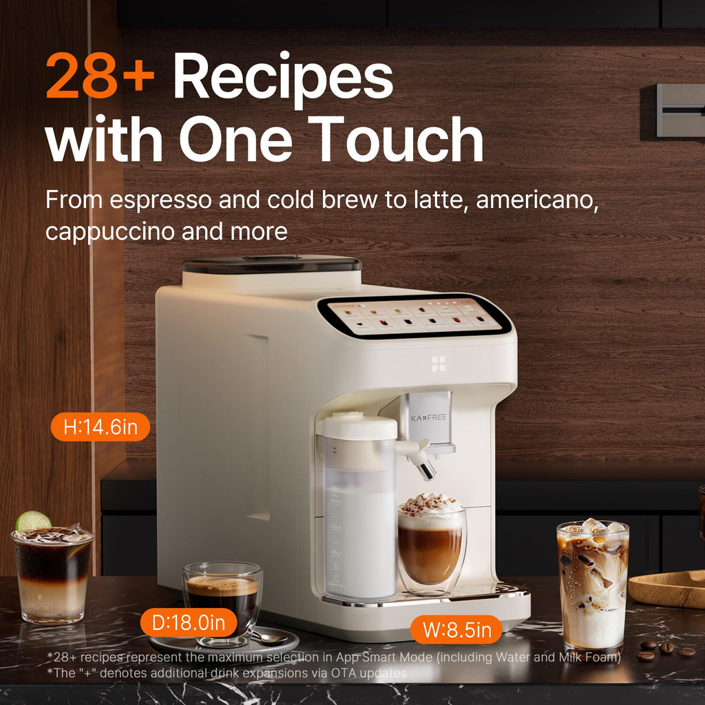Max Fully Automatic Espresso Machine with Grinder & Frother