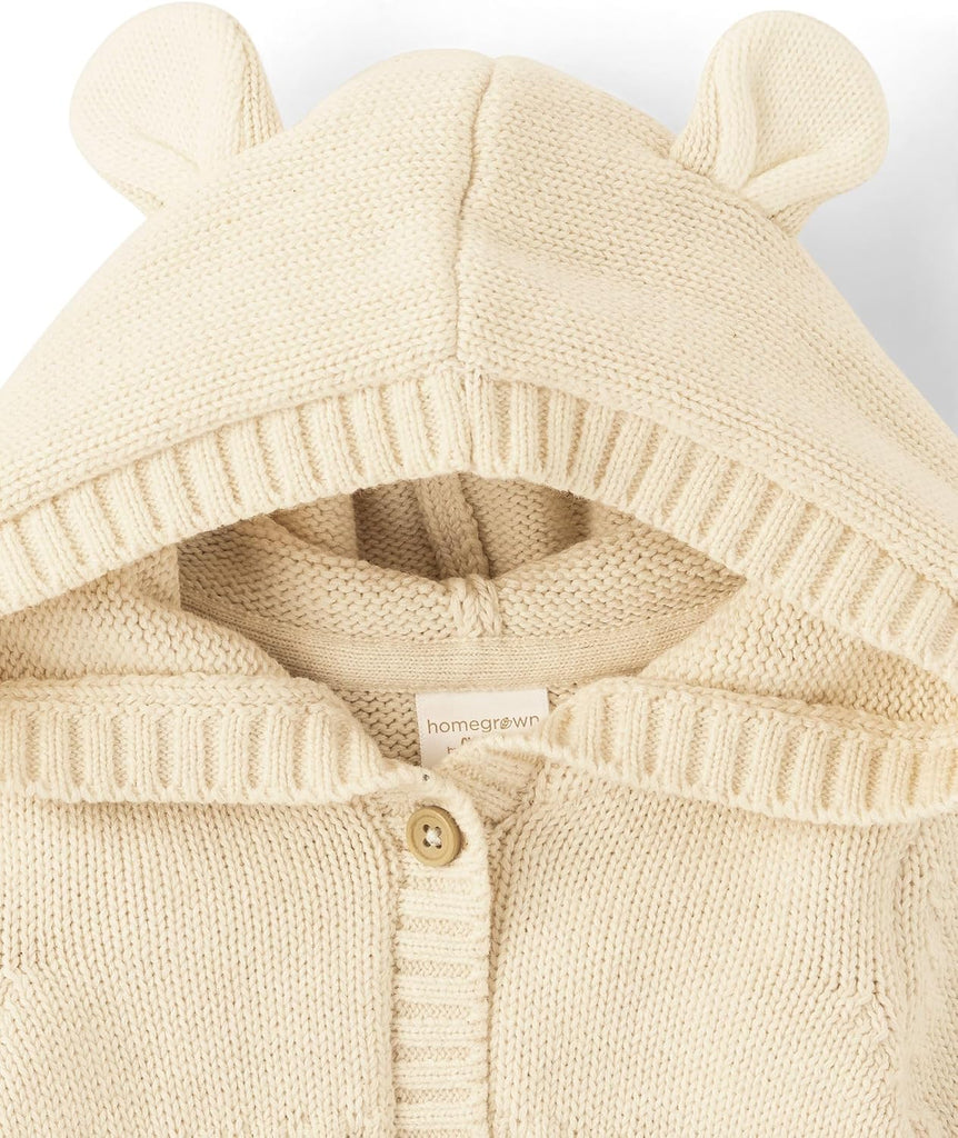 Baby and Button Up Cardigan Sweater