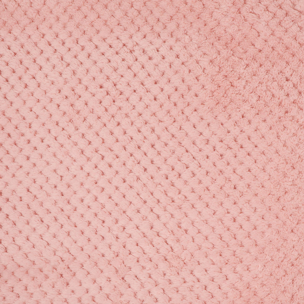S Polyester Fleece 60" Honeycomb Pattern Fabric by The Yard