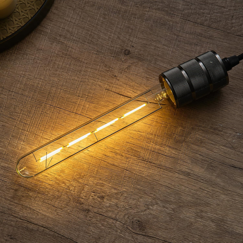 E26 Tube Bulbs 40 Watt Dimmable Light Bulb 3000K Soft White T10 Edison