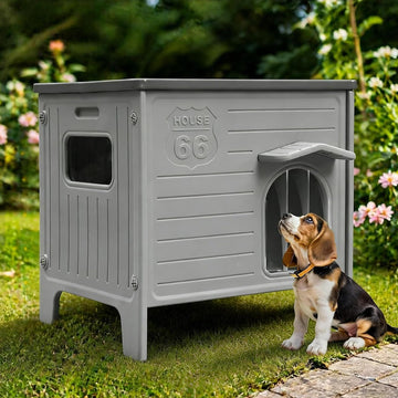 Dog House Outdoor Indoor for Small Medium Dogs