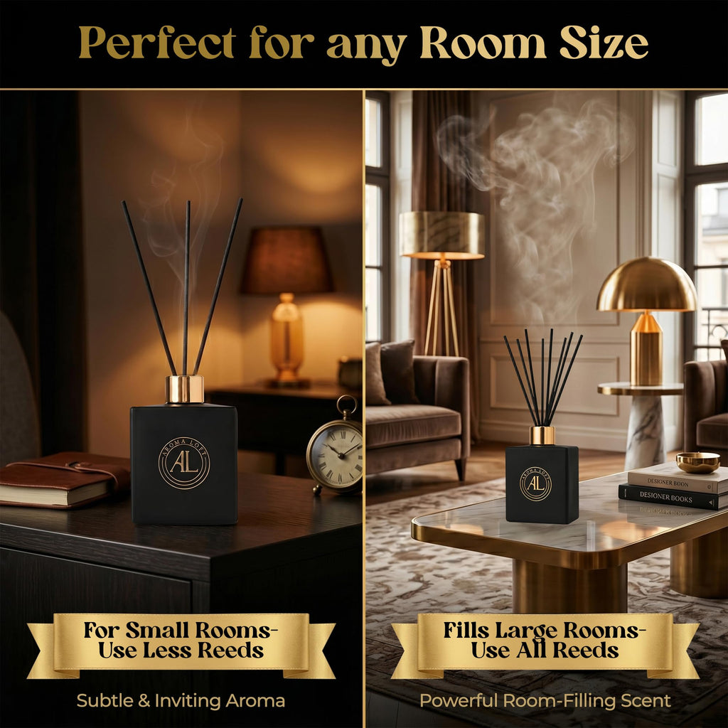 Reed Diffuser, Fragrance Diffuser Diffuser Set, Oil Diffuser Reeds, Scent Sticks in Oil, Office Smell Good Stuff