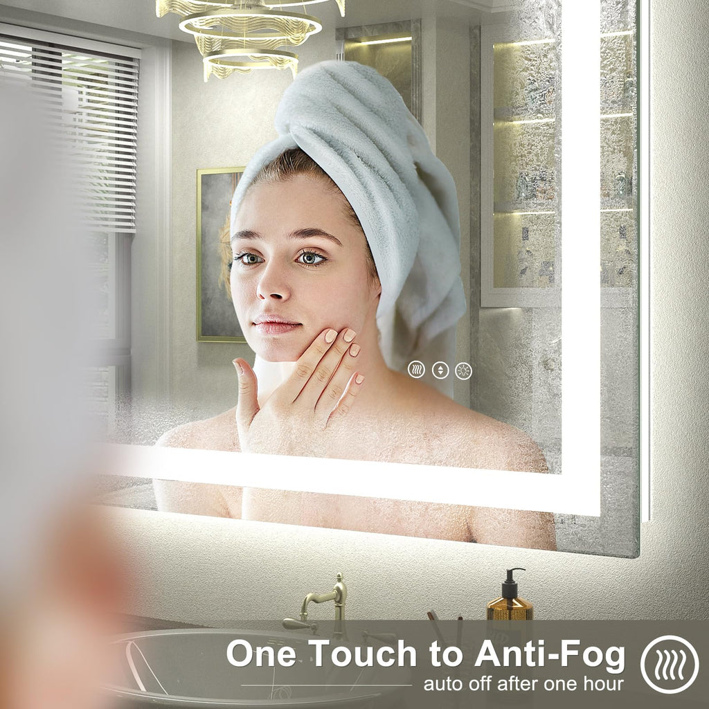24x32 Inch LED Bathroom Mirror