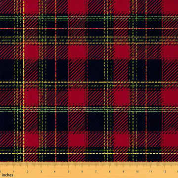 Plaid Exotic Scottish Fabric by The Yard 3 Yards Soft