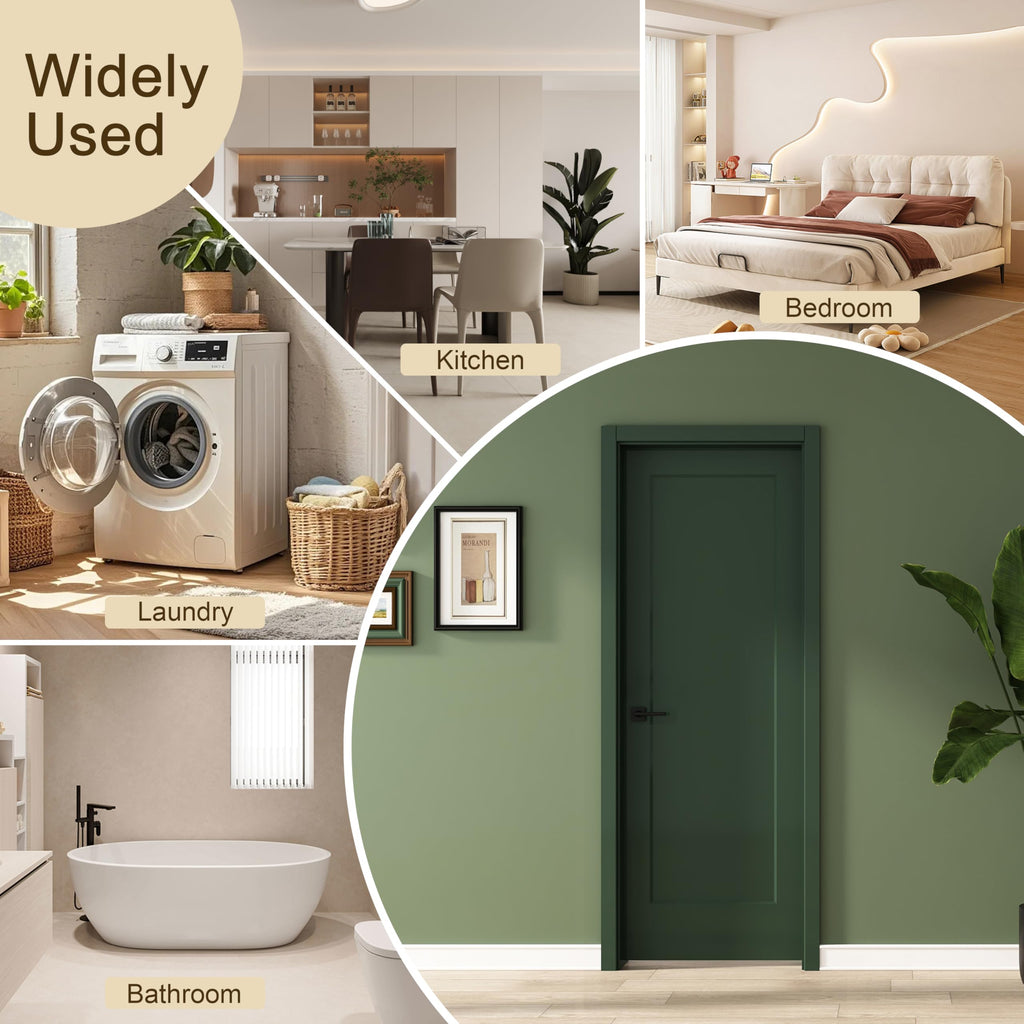 28x80 in 1-Panel White Primed Interior Door Panel
