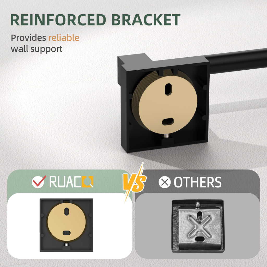 Matte Black Toilet Paper Holder Wall Mount