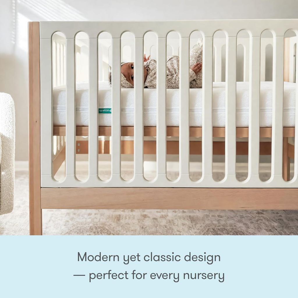 Galileo 3-in-1 Convertible Standard Crib - Natural/Dove 2-Tone