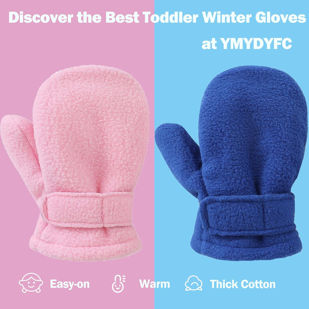3Pack Baby Toddler Mittens Boy&Girl Winter Gloves Kids Warm Mittens