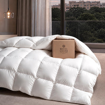 Goose Feather Down Fiber Comforter Duvet Insert