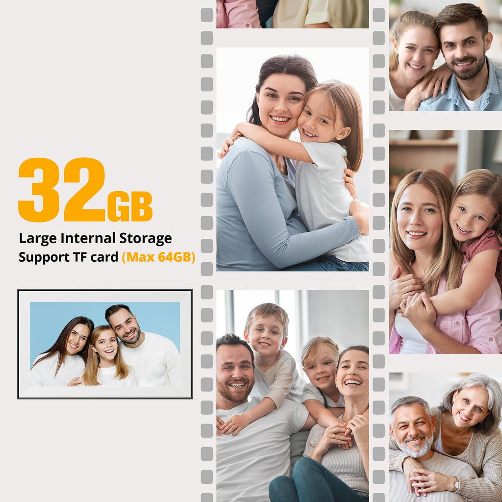 Classic 15 Digital Picture Frame, 15.6" Touchscreen