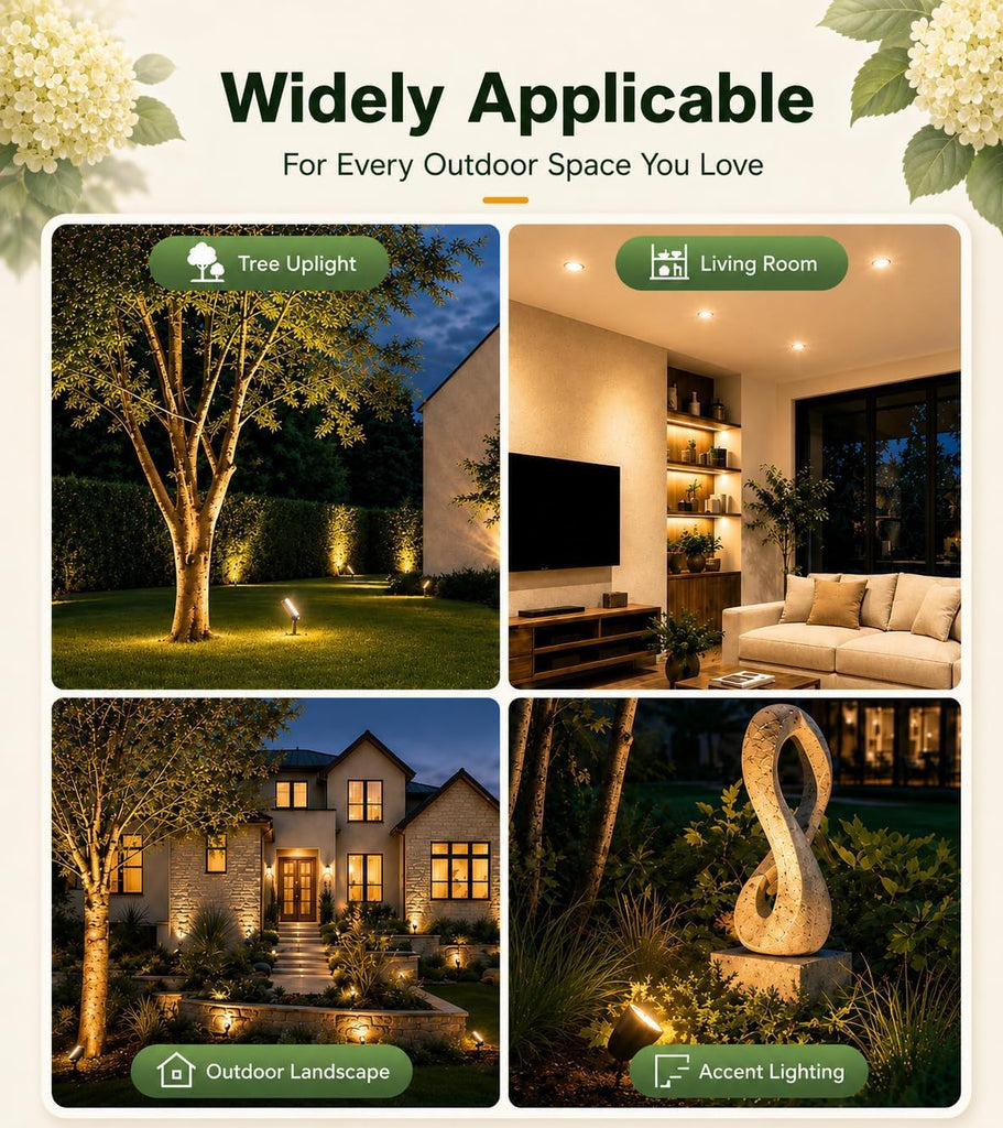 MR16 LED Bulb 2700K Warm White, GU5.3 Bulbs Non-Dimmable, 6 Pack