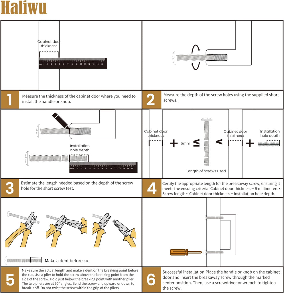 10 Pack 2-1/2in Gold Cabinet Handles Cabinet Handles