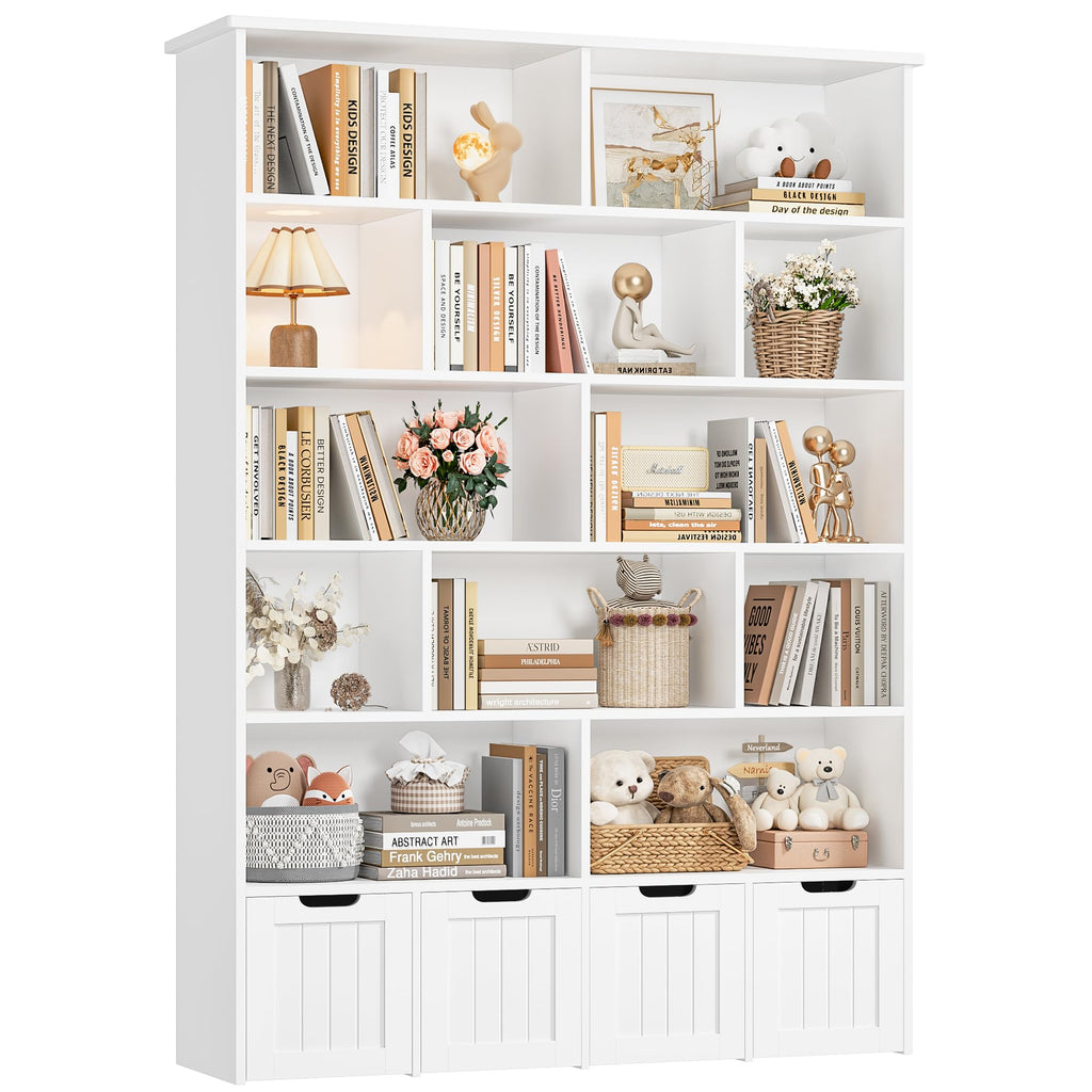 69" H Large Toy Storage Organizer with 4 Movable Drawers