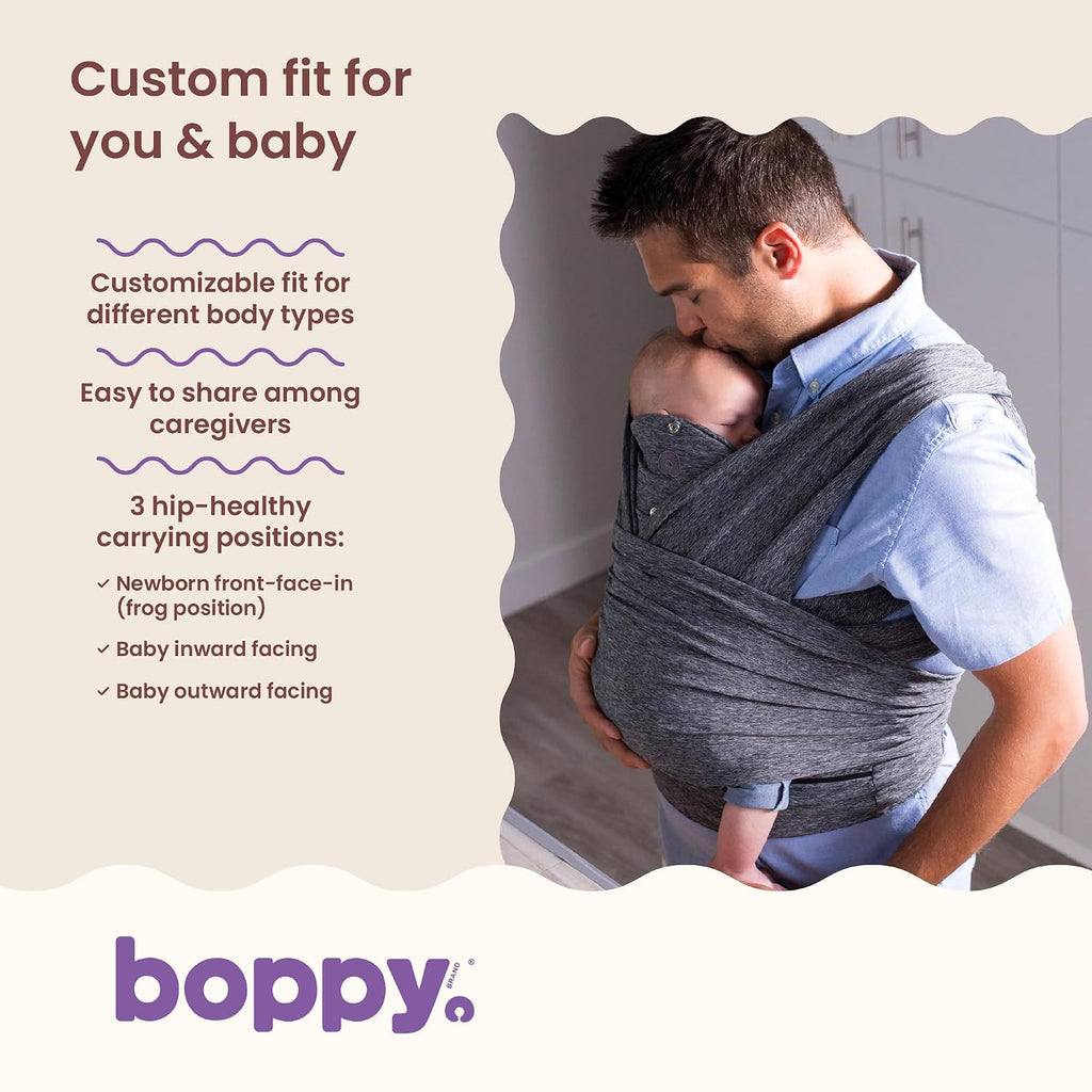 ComfyFit Adjust Baby Carrier, Secure Hybrid Wrap, Newborn to Toddler