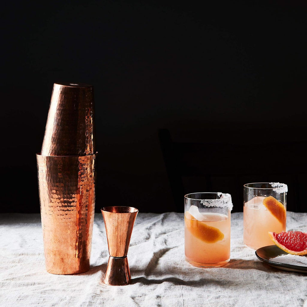 Boston Cocktail Shaker Set | Hand Hammered | 16, 25 oz - Set of 2