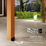 10' x 13' Outdoor Pergola, Wood Gazebo Grape Trellis with St - Image 6