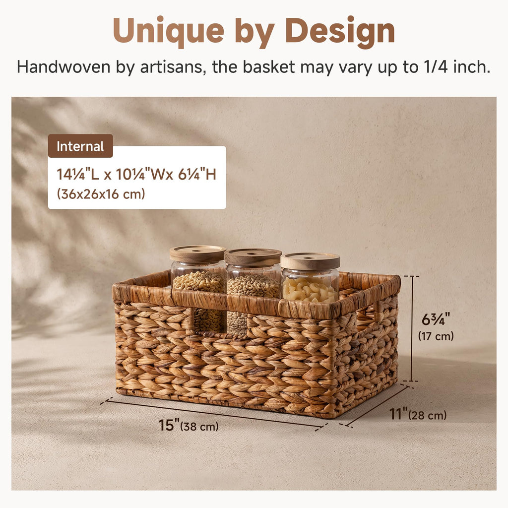 Decorative Baskets, Large Wicker Baskets for Organizing