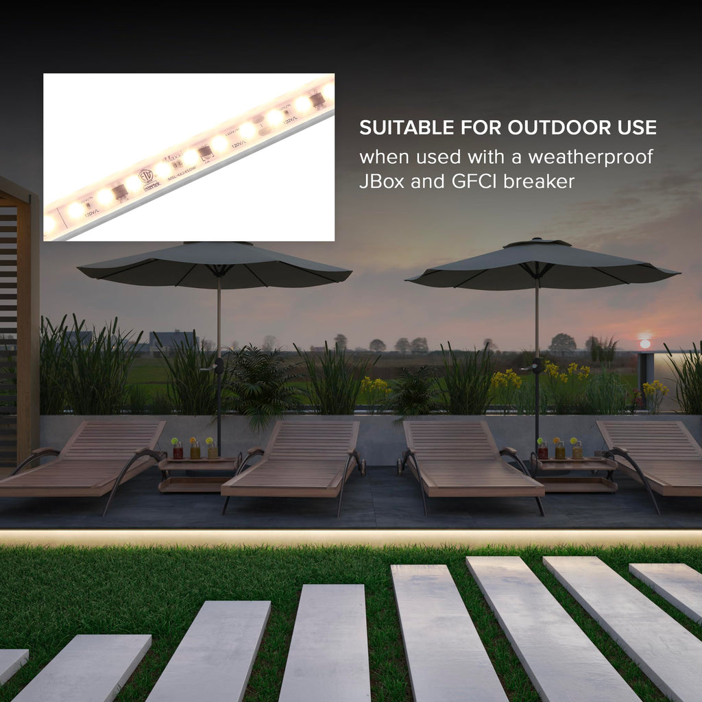 60 in. Hardwired LED Under Cabinet Strip Light, 2300 Lumens