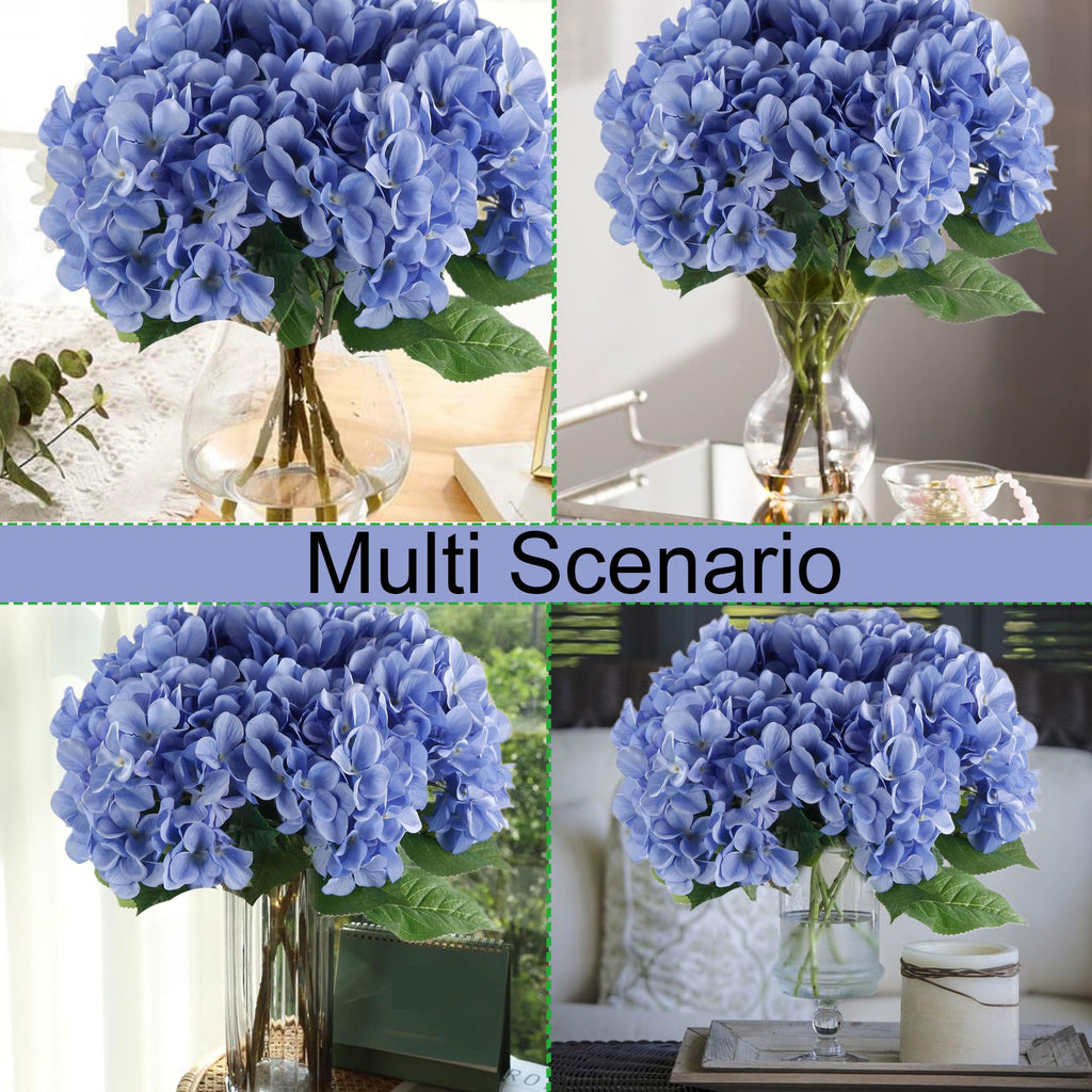 5Pcs Blue Faux 21" Realistic for Centerpieces