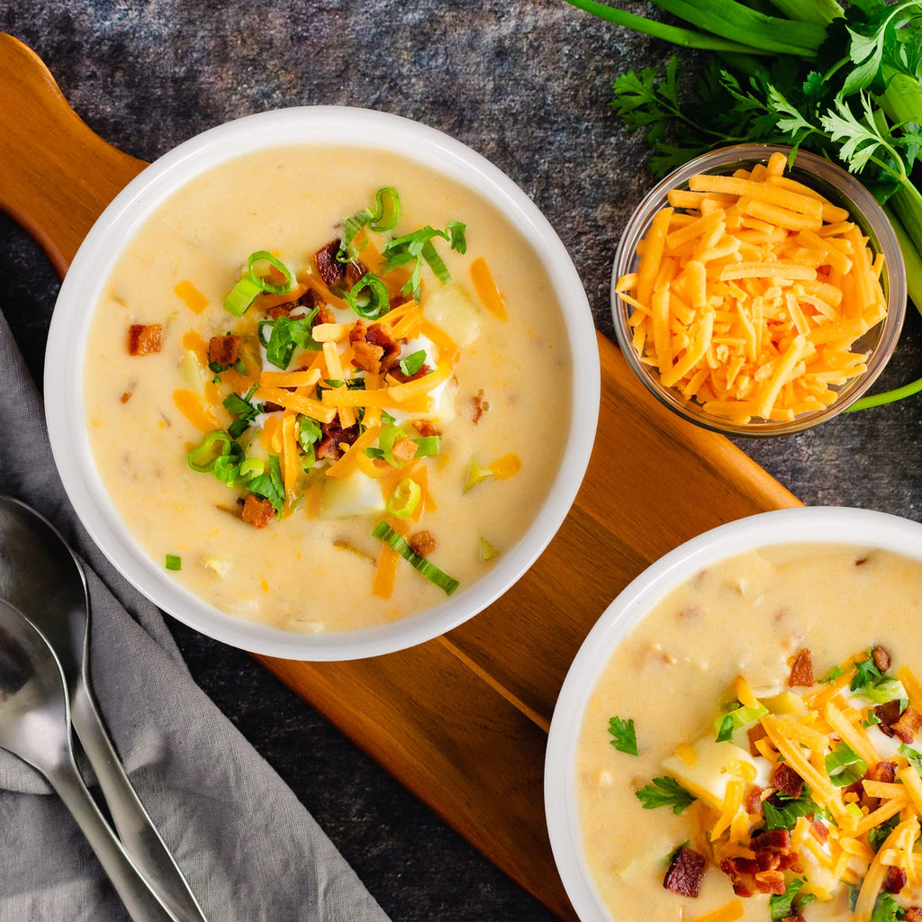 Large 32 Oz Oven Safe/Soup Bowls, 1 Quart Serving Bowls Ceramic Round for Baking, Salad, Pasta, Creme Brulee, Souffle