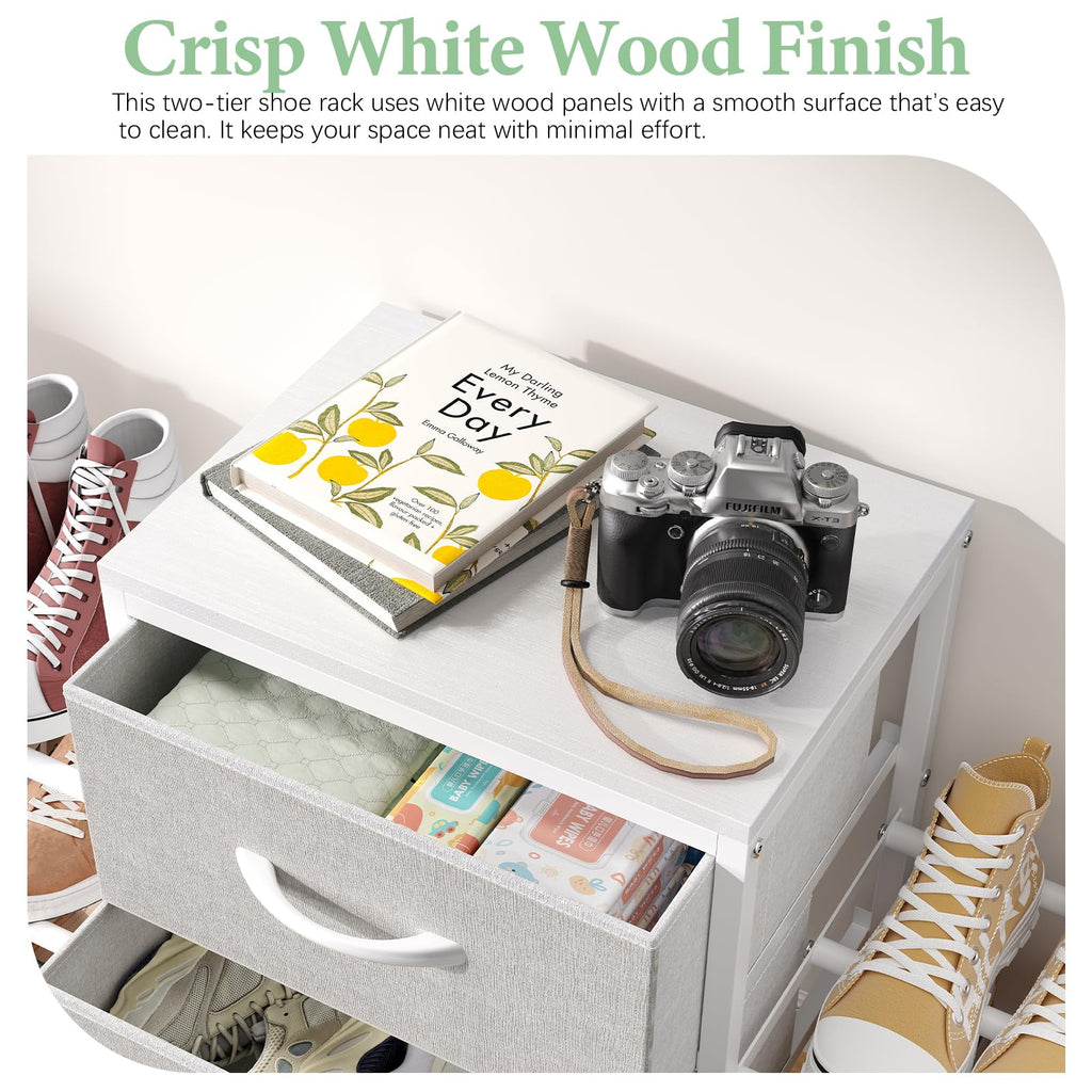 Expandable Closet Organizers and Storage,Wide Long 3 Drawer Dresser
