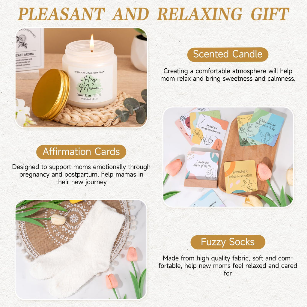 Mom Gifts, New Mom Care Package After Baby, Baby Shower Gifts for Mom to Be, Pregnancy Gifts for Expecting