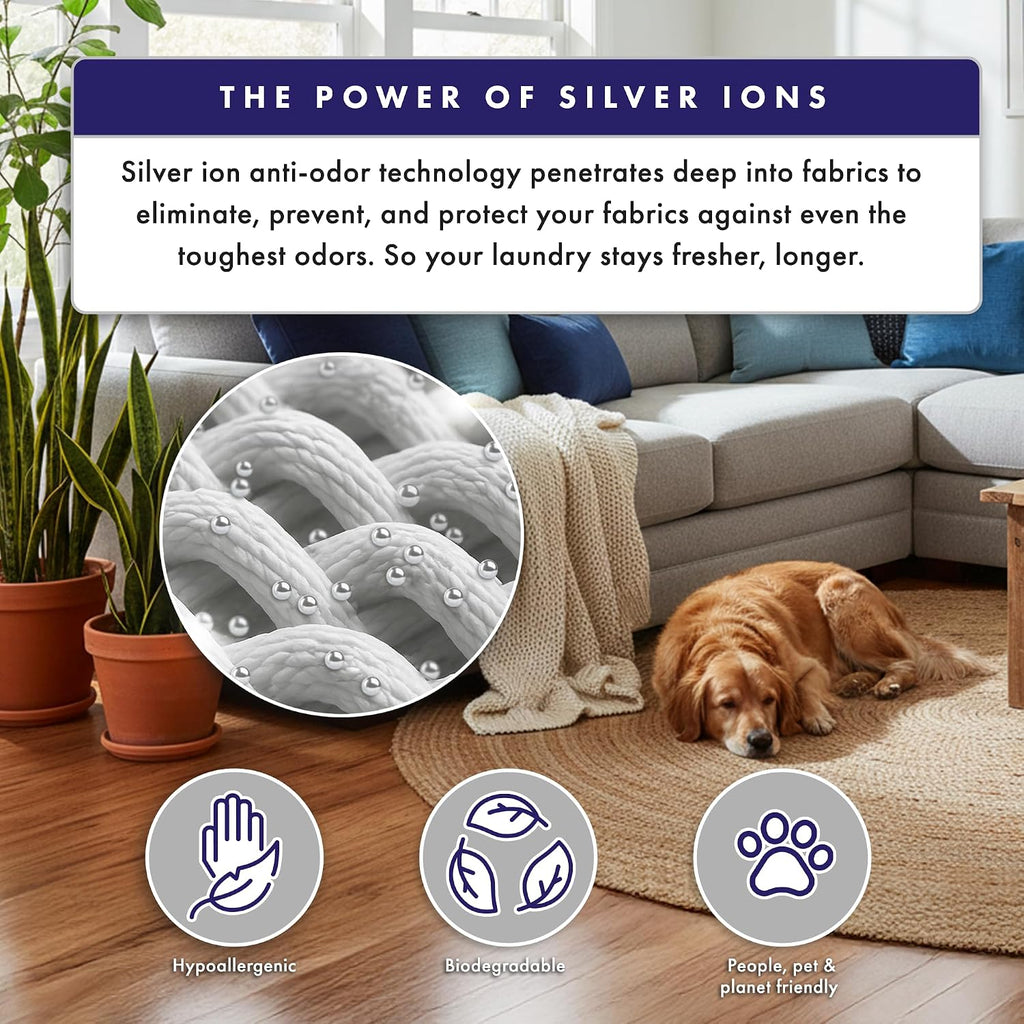 Fabric Spray Odor Eliminator - Powerful, Natural Silver Ion Deodorizing Technology - Clothes, Furniture And Couch - Set of 169