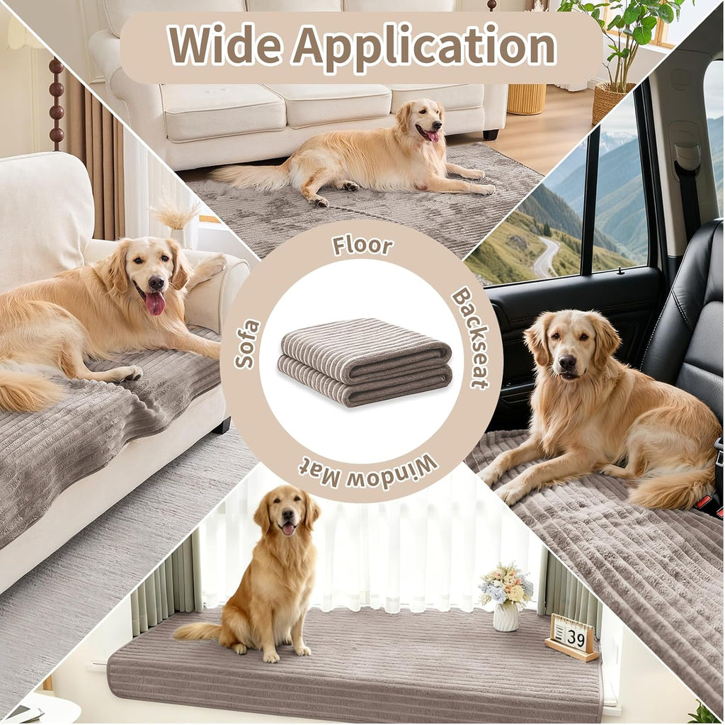 100% Waterproof Couch Covers for Sectional Sofa, Washable Couch Cover, L Shaped Couch Cover for Dogs, Non Slip 2