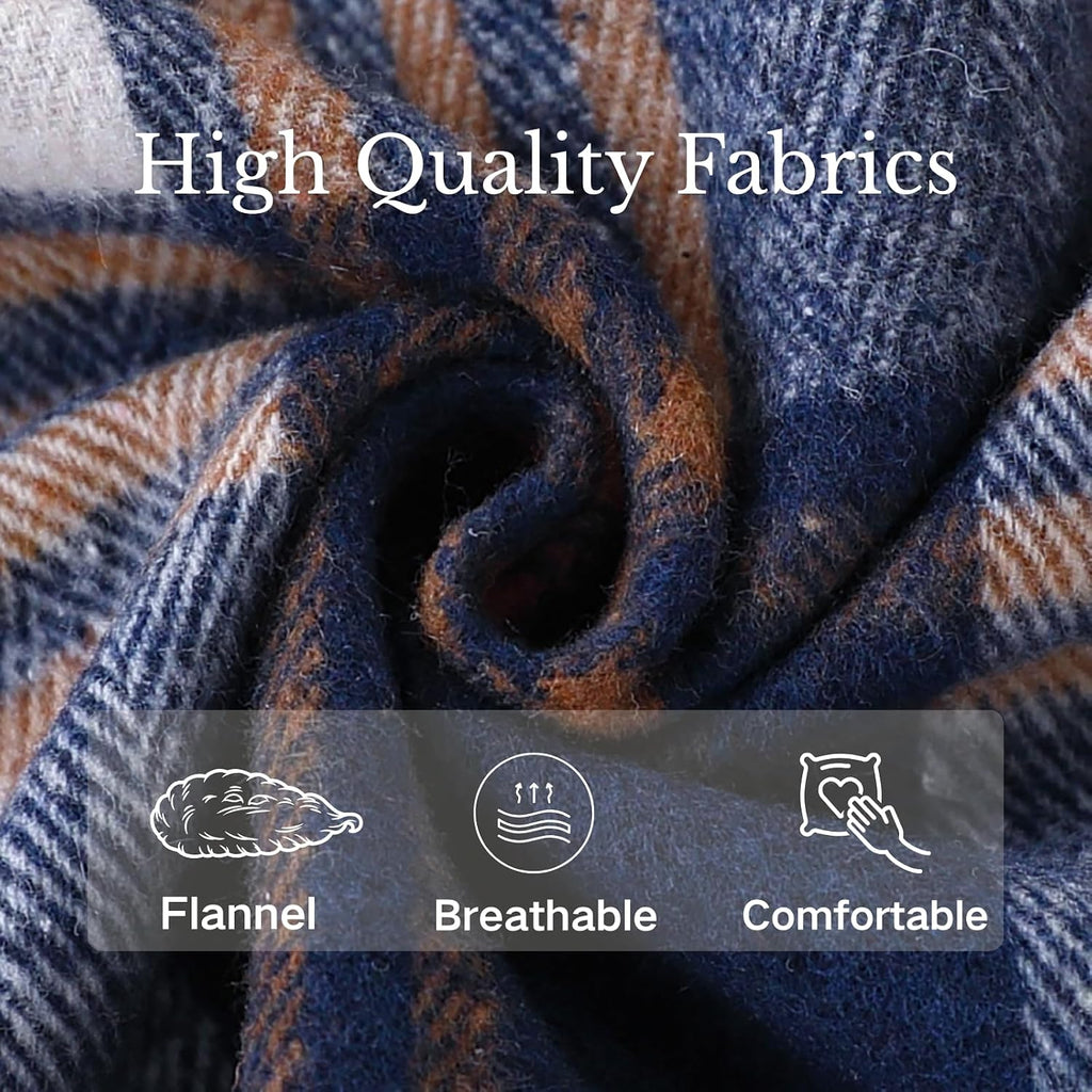 Toddler Boys Clothes 2 Piece Flannel Plaid Shirt Hoodie and Pants Little Boys Fall Winter
