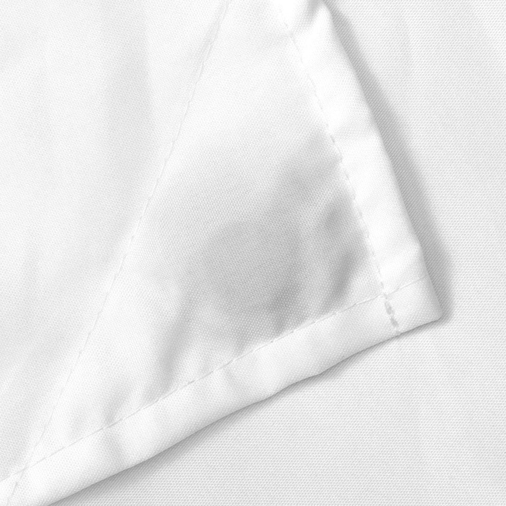 Fabric Shower Curtain Liner 96 x 78 inch XL Size, White