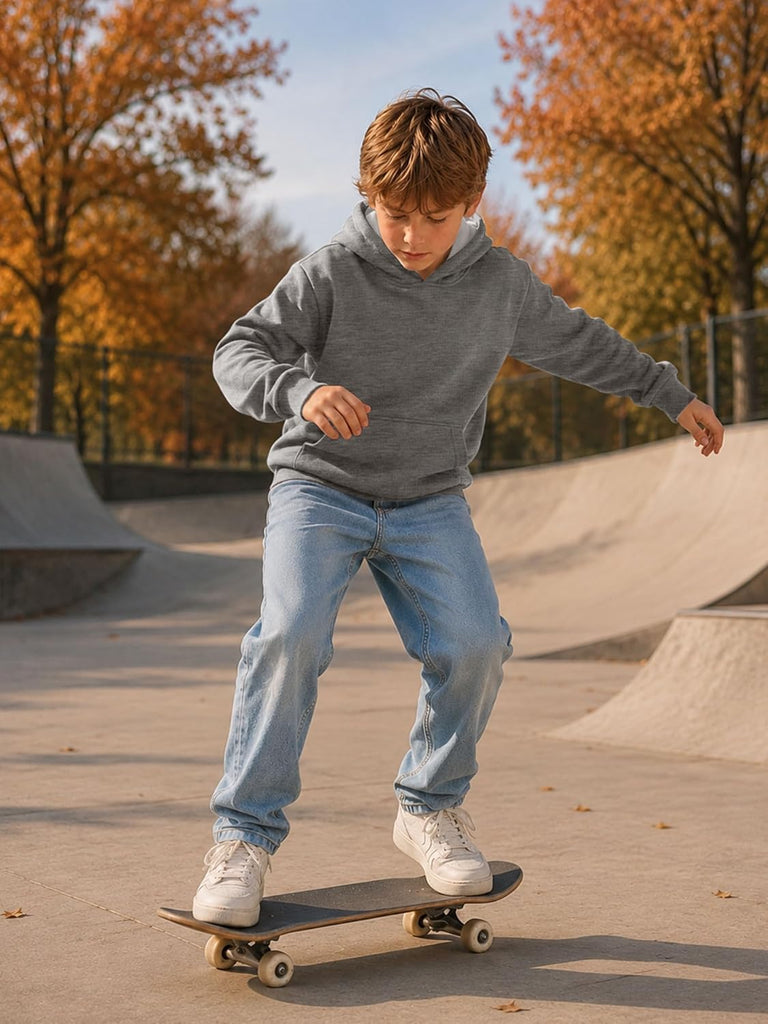 3 Pack Boys Fleece Hoodies Basic Pullover Sweatshirts for Teens