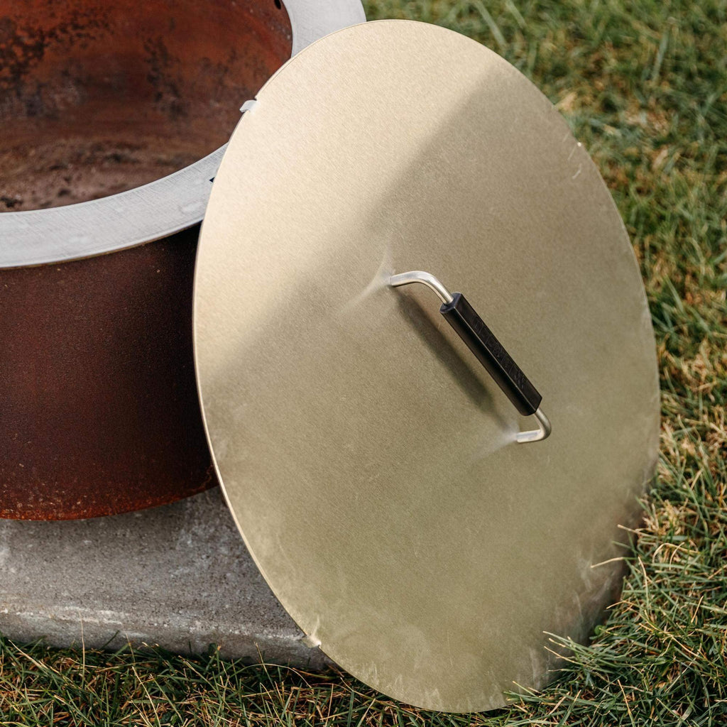 X Series Lid 24 - Stainless Steel Fire Pit Cover & Firepit Lid