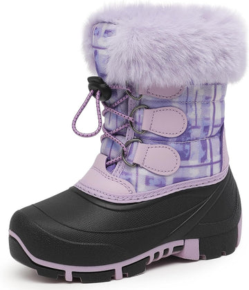 Girls Boys Winter Snow Boots, Kids Boots